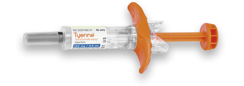 TYENNE subcutaneous injection syringe